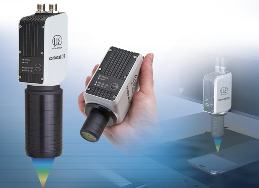 MICRO EPSILON: Die nächste Generation konfokaler Sensoren für die Serienintegration